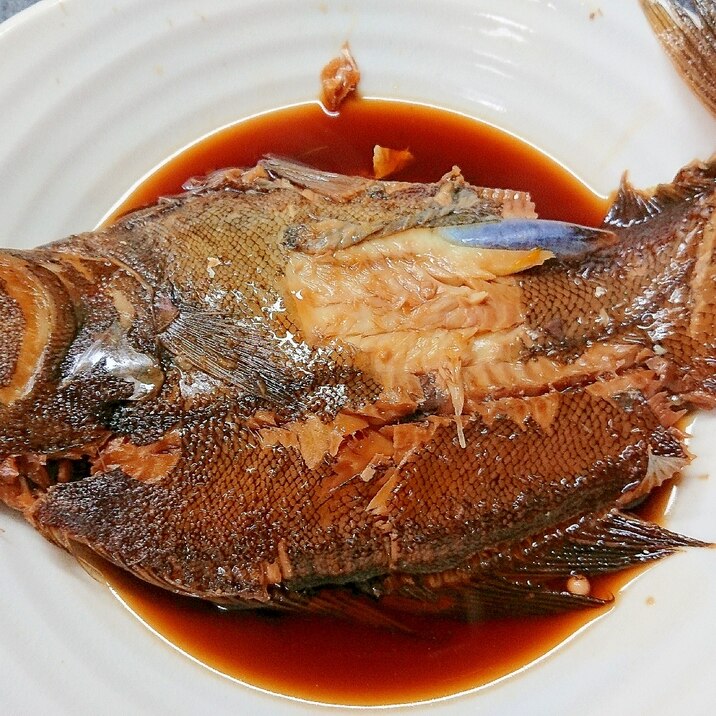 フライパンで簡単煮付!激旨♡能登のカレイ